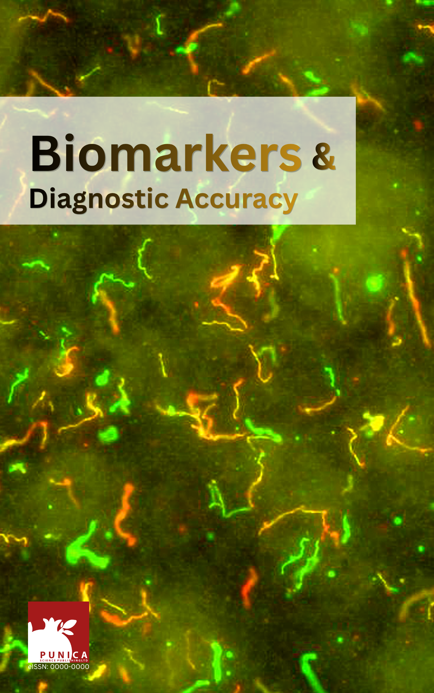 Cover of Biomarkers and Diagnostic Accuracy — a fluorescence micrograph
